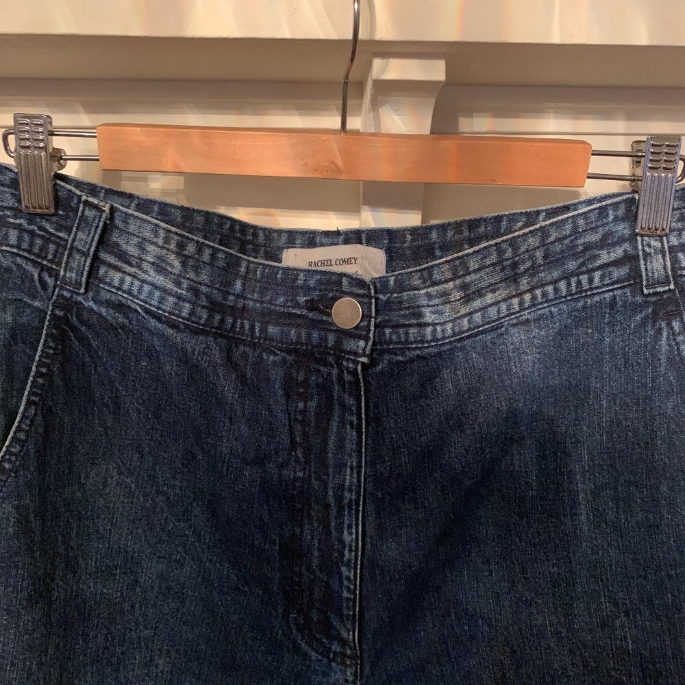 Rachel Comey High-Rise, Wide-Leg Jeans with dip-dye bleached hem